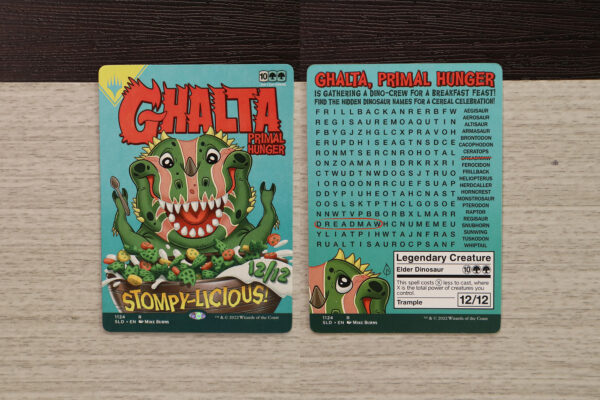 Ghalta, Primal Hunger #1124 double side SLD double hologram