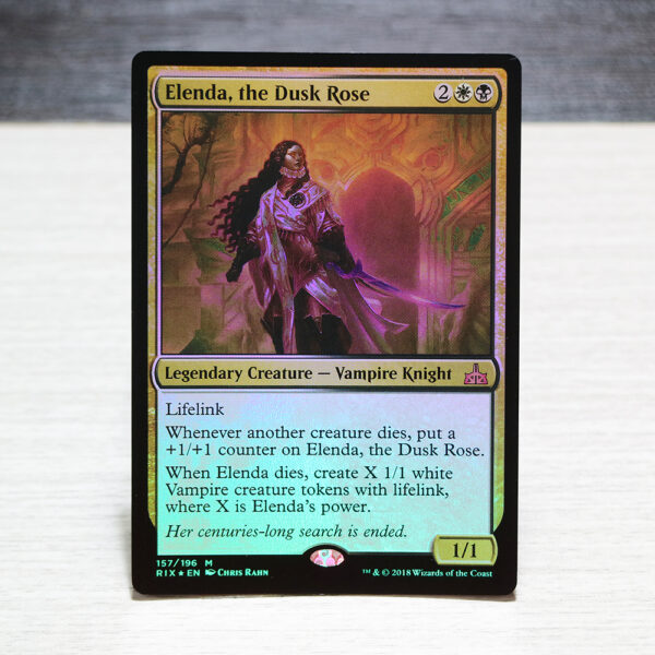 Elenda, the Dusk Rose Rivals of Ixalan RIX foil