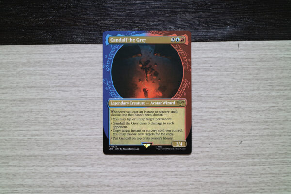 Gandalf the Grey #322 Forgotten Realms Commander (AFC) hologram