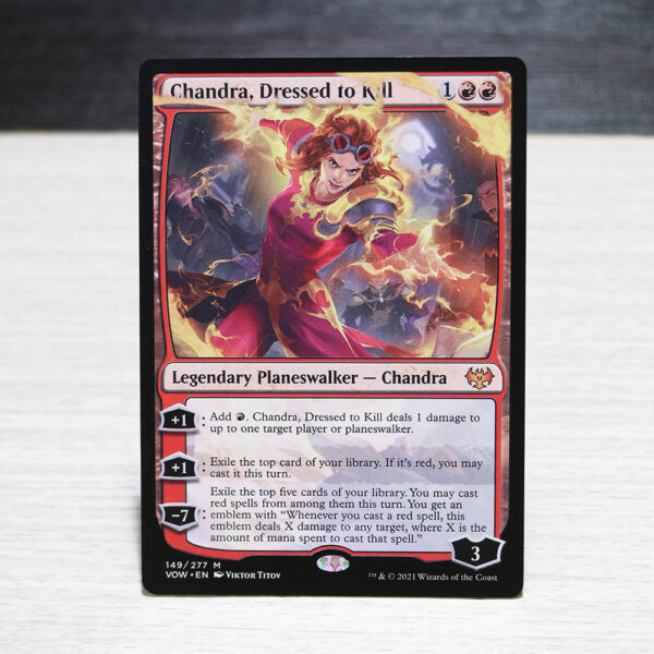 Chandra, Dressed to Kill #149 Innistrad: Crimson Vow (VOW) hologram