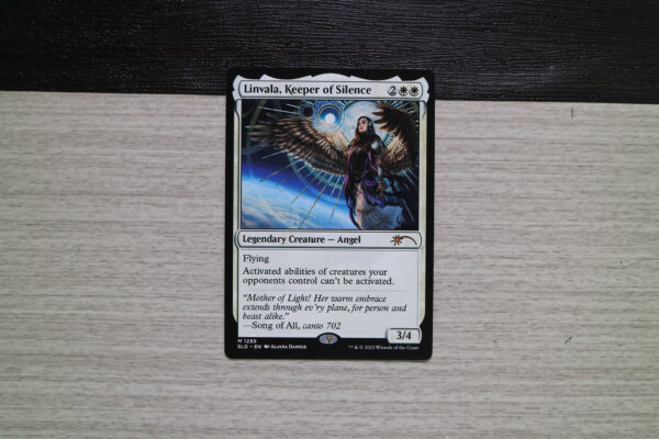 Linvala, Keeper of Silence Secret Lair Drop (SLD) hologram