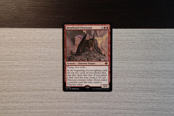 Bonehoard Dracosaur #0134 The Lost Caverns of Ixalan (LCI) hologram
