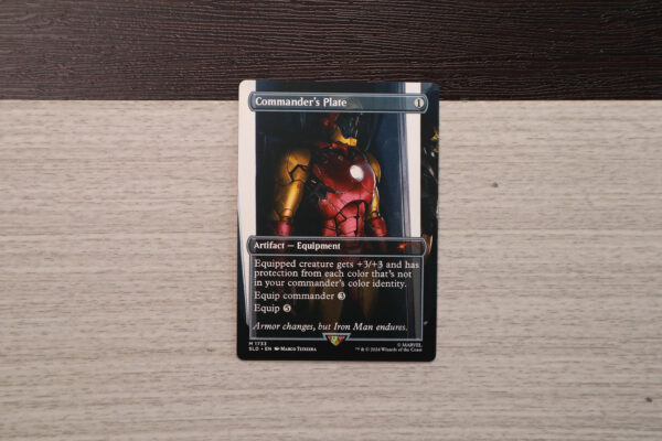 Commander's Plate #1733 SLD hologram