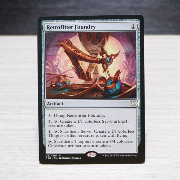 Retrofitter foundry Commander 2018 C18 hologram