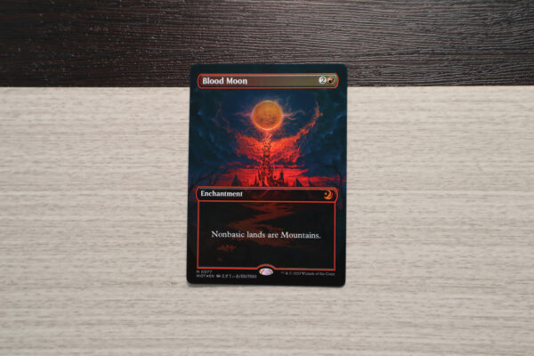 Blood Moon #77 Wilds of Eldraine: Enchanting Tales (WOT) foil