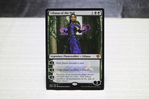 Liliana of the Veil #97 Dominaria United (DMU) hologram