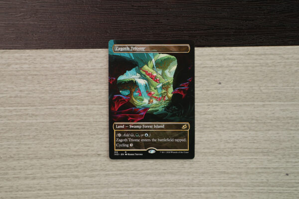 Zagoth Triome Full Art Ikoria: Lair of Behemoths (IKO) hologram