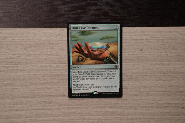 Lion's Eye Diamond Vintage Masters VMA hologram