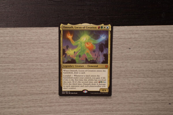 Omnath, Locus of Creation ZNR Zendikar Rising hologram
