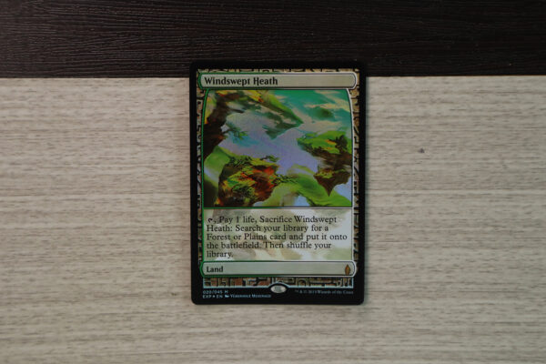 Windswept heath Zendikar Expeditions foil