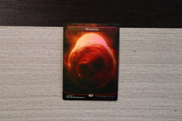Mountain #243 UNF foil