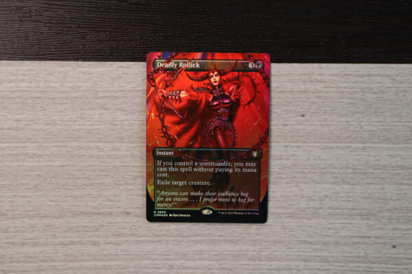 Deadly Rollick #695 CMM Commander Masters (CMM) foil