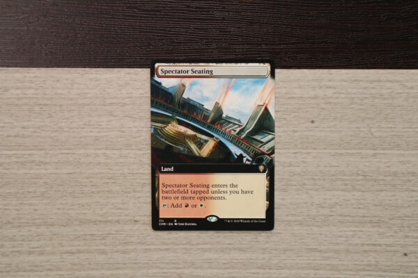 Spectator Seating extended art Commander Legends (CMR) hologram