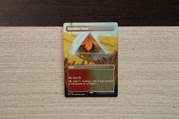Sunbillow Verge #373 DFT hologram