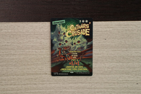 Cathars' Crusade #483 INR hologram