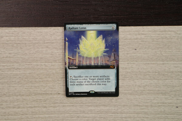 Radiant Lotus #395 DFT hologram