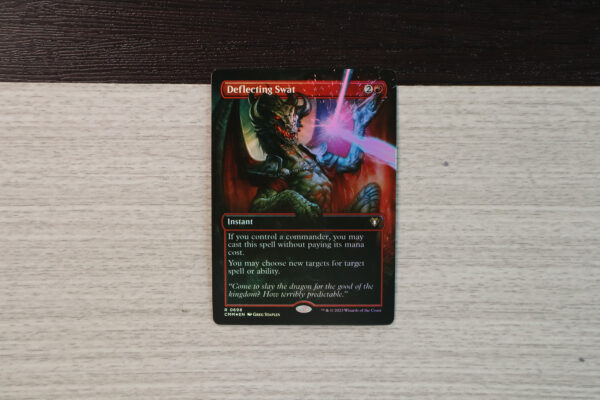 Deflecting Swat #698 CMM Commander Masters (CMM) foil