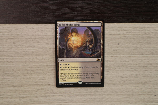 Bleachbone Verge #250 DFT hologram