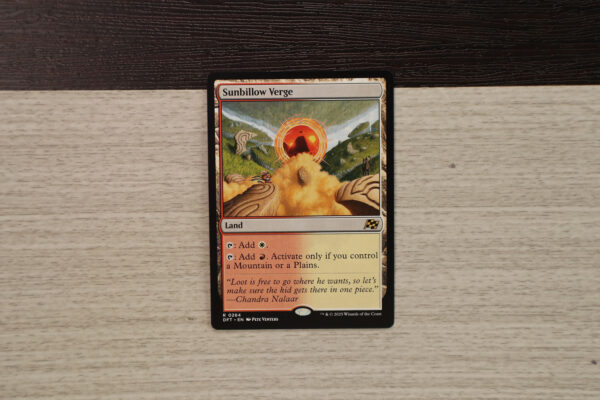Sunbillow Verge #264 DFT hologram
