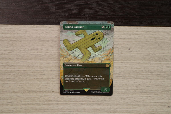 Jumbo Cactuar #343 FIN hologram