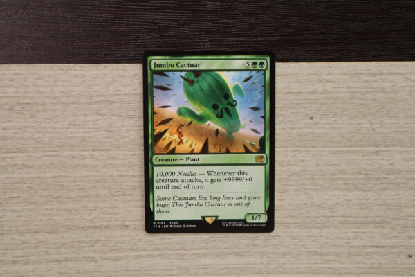 Jumbo Cactuar #191 FIN hologram