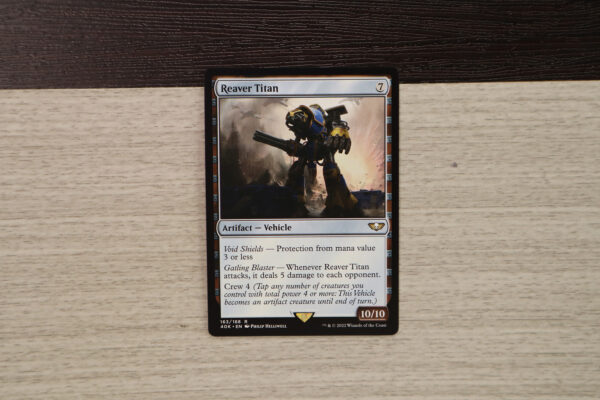 Reaver Titan #163 40K hologram