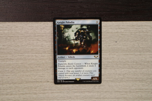 Knight Paladin #160 40K hologram