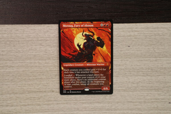 Moraug, Fury of Akoum #300 ZNR hologram