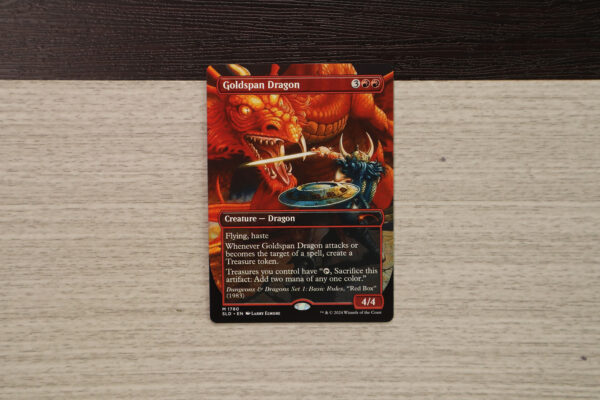 Goldspan Dragon #1780 SLD hologram