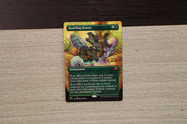 Doubling Season extended art 2XM Double Masters hologram