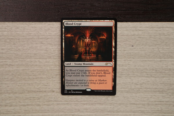 Blood Crypt Secret Lair Drop (SLD) hologram