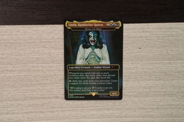 Varina, Lich Queen & Linda, Kandarian Queen SLD foil