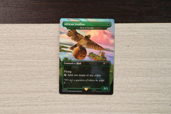 Birds of Paradise African Swallow #1675 SLD foil