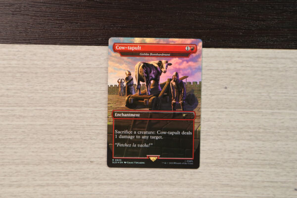 Goblin Bombardment Cow-tapult SLD foil