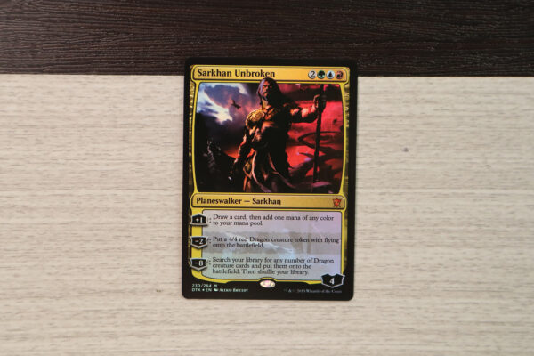 Sarkhan Unbroken #230 DTK foil