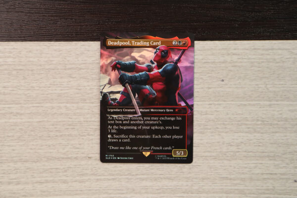Deadpool, Trading Card #1753 SLD foil