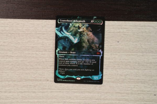 Craterhoof Behemot #404 TDM foil
