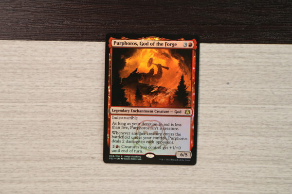 Purphoros, God of the Forge #8 P22 foil