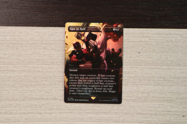 Saw in Half #1755 SLD foil