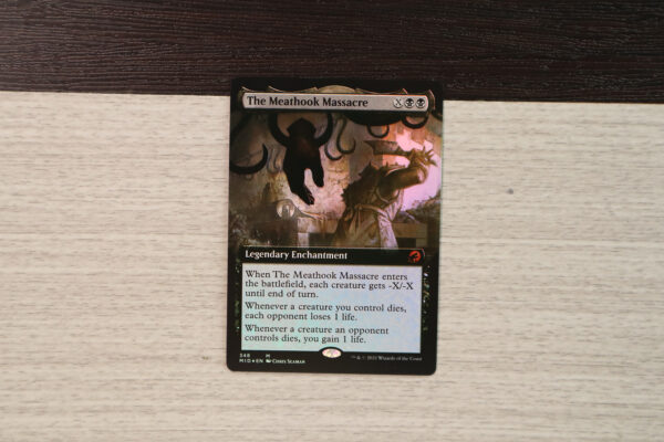 The Meathook Massacre extend art Innistrad: Midnight Hunt (MID) foil