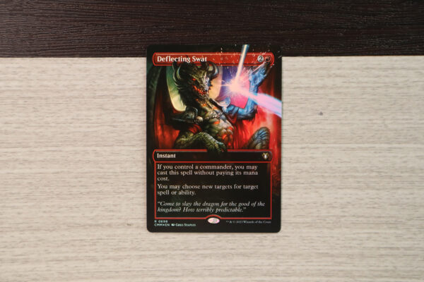 Deflecting Swat #698 CMM Commander Masters (CMM) foil