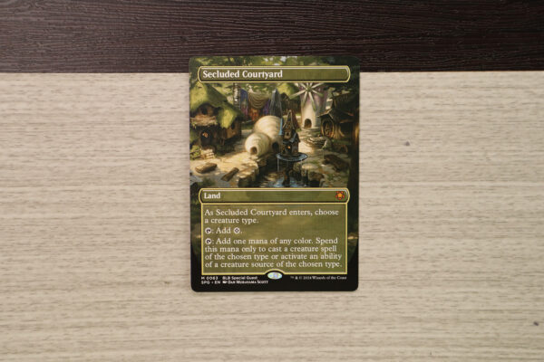 Secluded Courtyard #63 SPG hologram