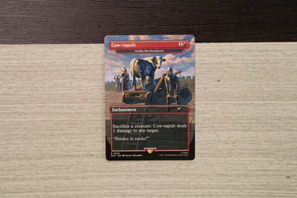Goblin Bombardment Cow-tapult SLD hologram