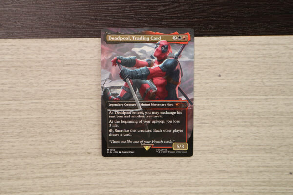 Deadpool, Trading Card #1753 SLD hologram