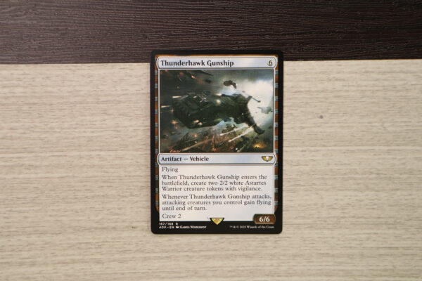 Thunderhawk Gunship #167 40K hologram
