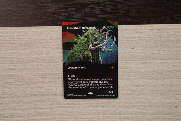 Craterhoof Behemoth #346 TDM hologram