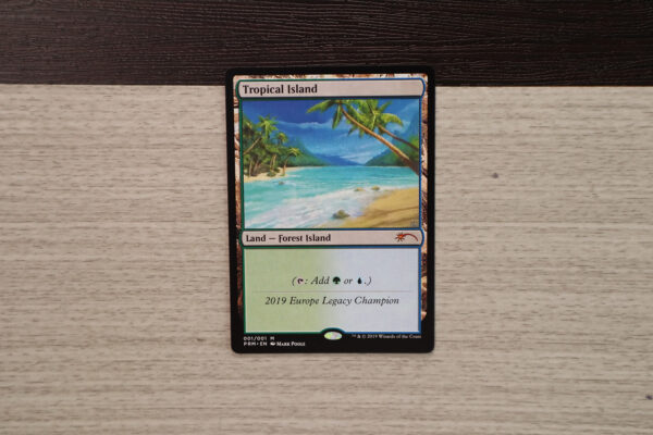 Tropical Island OLGC Legacy Championship hologram