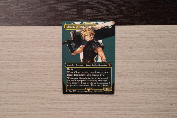 Cloud, Ex-SOLDIER #202 FIC hologram