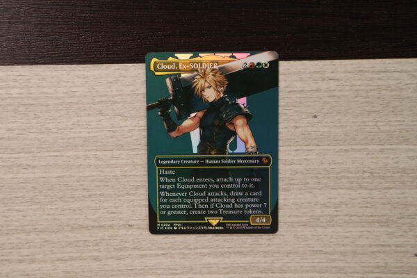 Cloud, Ex-SOLDIER #202 FIC foil