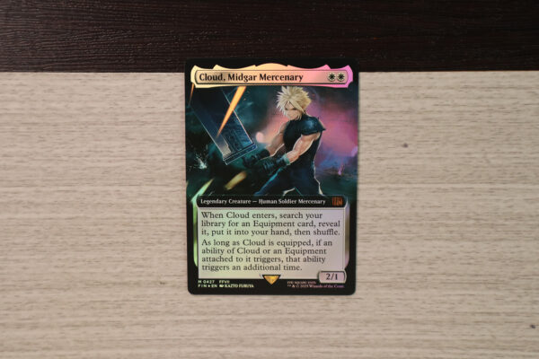Cloud, Midgar Mercenary #427 FIN foil